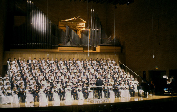 Mormon youth choir