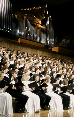 Mormon youth choir