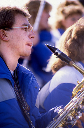 Pep Band perfomed at a Ricks college football game