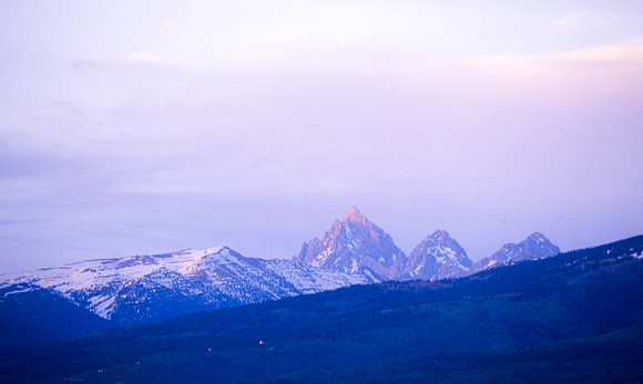 Teton Mountain landscape 2002