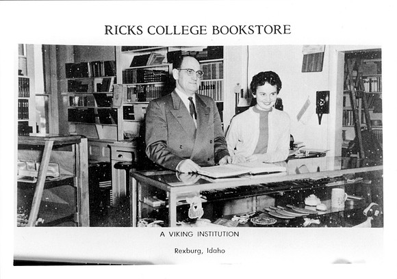 Ricks College Bookstore. Viking Institution 1957