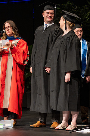 Graduates during convocation for the College of Agriculture and Life Sciences.