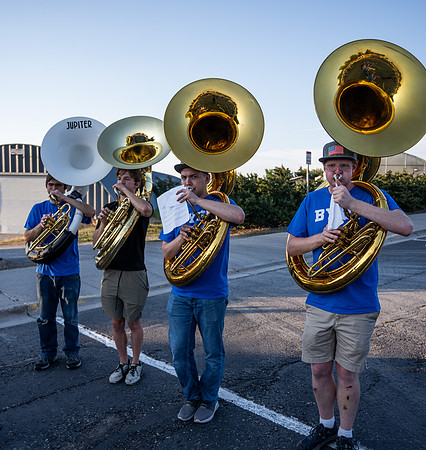 Marching Band Practice - July 2025