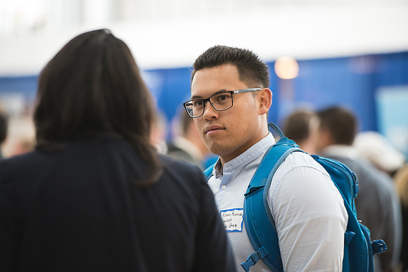 Students are invited to go to the Career Fair, October 12, 2017 to meet with businesses and colleges for jobs and education after graduation.