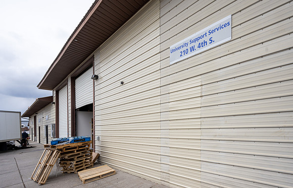 University Support Services: Stores and Receiving, Mail Services and Surplus Sales have moved into the building by the roundabout on 2nd West and 4th South, Rexburg.