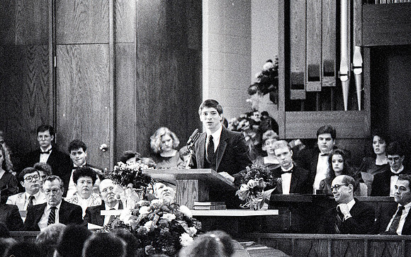 President John L. Clarke funeral