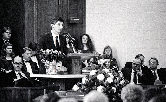 President John L. Clarke funeral