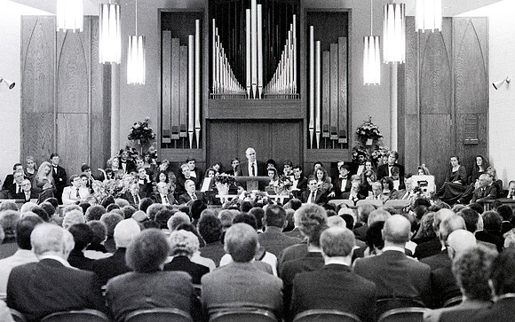 President John L. Clarke funeral