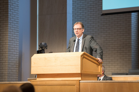 BYU-Idaho Forum "Beyond the Major: How to Get the Most Out of College". Speaker Dr. Scott Sprenger, Dean of the Weber State University College of Arts & Humanities. Oct 2017