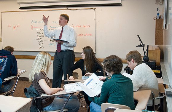 Russian Class taught by Brian Felt.