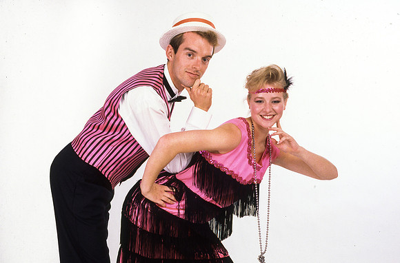 Ballroom dancer portraits, Sep 1988