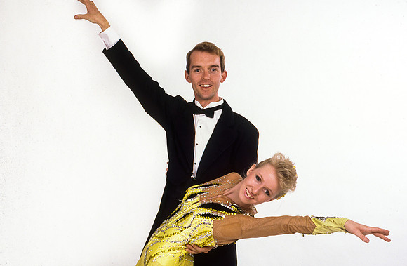 Ballroom dancer portraits, Sep 1988