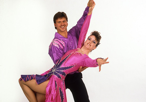 Ballroom dancer portraits, Sep 1988