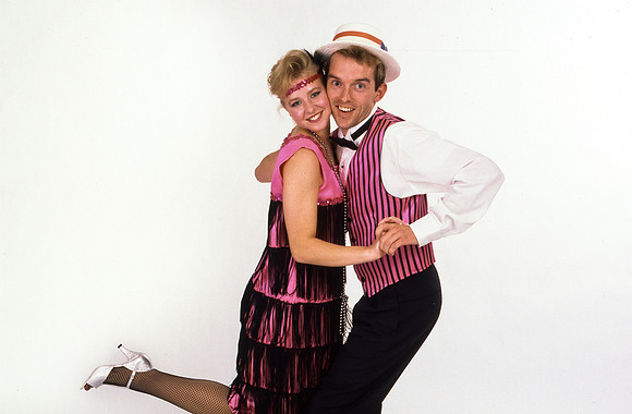 Ballroom dancer portraits, Sep 1988
