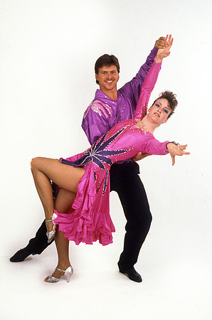 Ballroom dancer portraits, Sep 1988