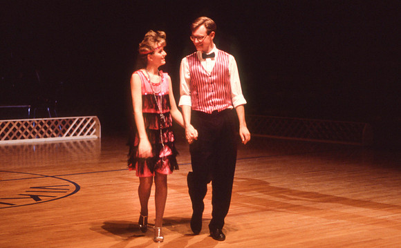 Ballroom dancers at centennial spectacular, Mar 1989