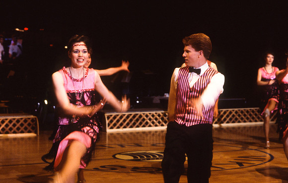 Ballroom dancers at centennial spectacular, Mar 1989