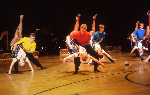 Ballroom dancers at centennial spectacular, Mar 1989