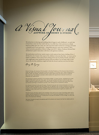 Artwork by President Henry B. Eyring, First Councilor in the First Presidency of the Church of Jesus Christ of Latter Day Saints.