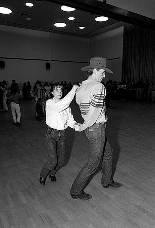 Country dancing club, Mar 1993