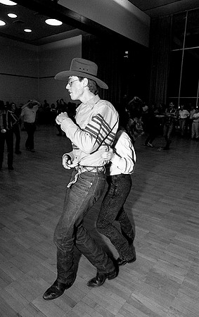 Country dancing club, Mar 1993