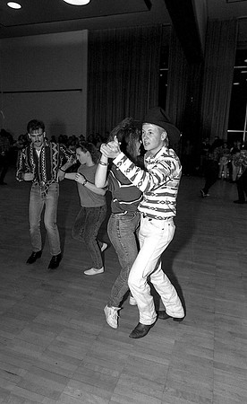 Country dancing club, Mar 1993