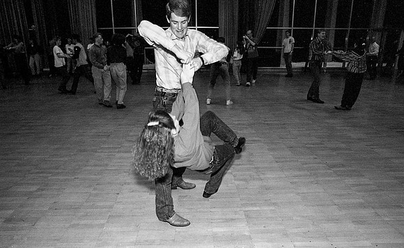 Country dancing club, Mar 1993