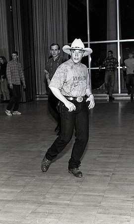 Country dancing club, Mar 1993