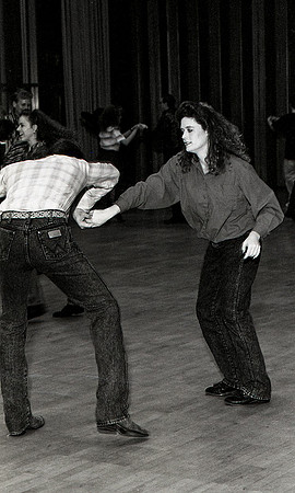 Country dancing club, Mar 1993