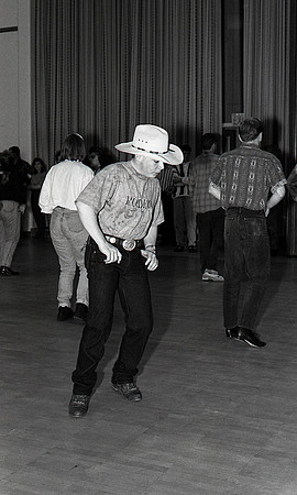 Country dancing club, Mar 1993