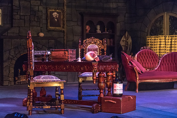 The BYU-I Theater Department presents Dracula, a play in the Black Box Theater.