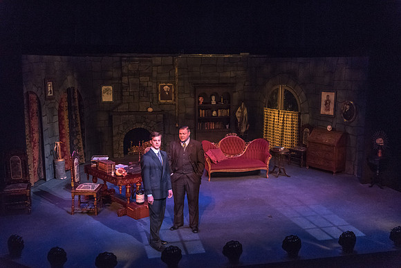 The BYU-I Theater Department presents Dracula, a play in the Black Box Theater.