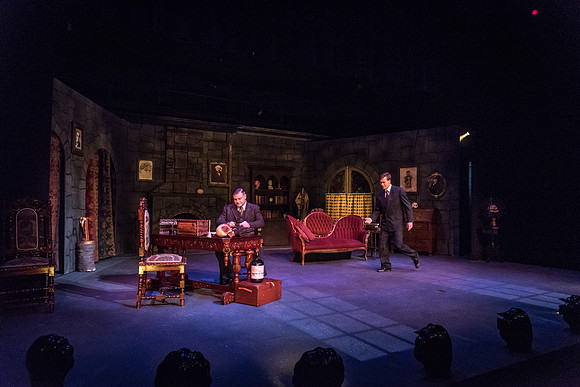 The BYU-I Theater Department presents Dracula, a play in the Black Box Theater.