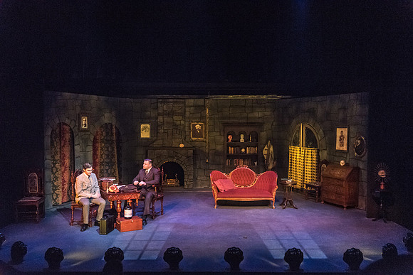 The BYU-I Theater Department presents Dracula, a play in the Black Box Theater.