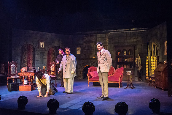 The BYU-I Theater Department presents Dracula, a play in the Black Box Theater.