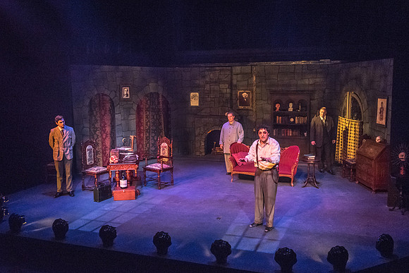 The BYU-I Theater Department presents Dracula, a play in the Black Box Theater.