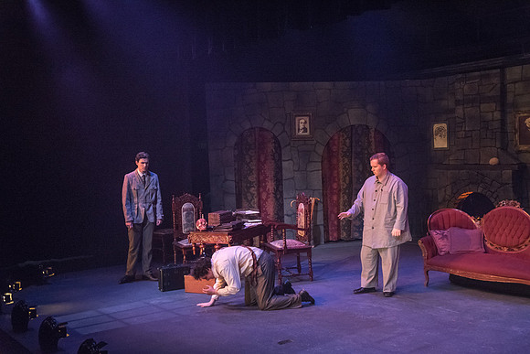 The BYU-I Theater Department presents Dracula, a play in the Black Box Theater.
