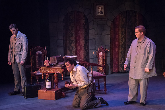 The BYU-I Theater Department presents Dracula, a play in the Black Box Theater.