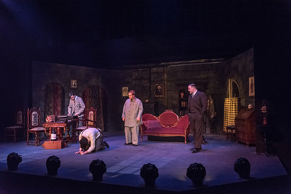 The BYU-I Theater Department presents Dracula, a play in the Black Box Theater.