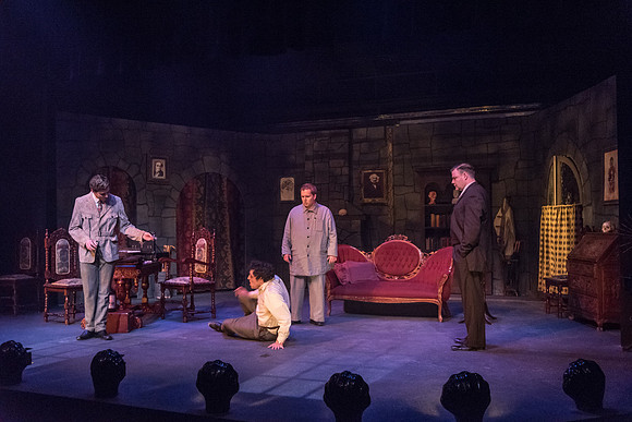 The BYU-I Theater Department presents Dracula, a play in the Black Box Theater.
