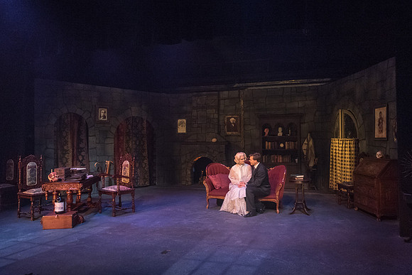 The BYU-I Theater Department presents Dracula, a play in the Black Box Theater.