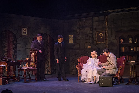 The BYU-I Theater Department presents Dracula, a play in the Black Box Theater.