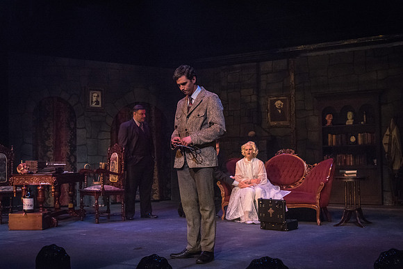The BYU-I Theater Department presents Dracula, a play in the Black Box Theater.