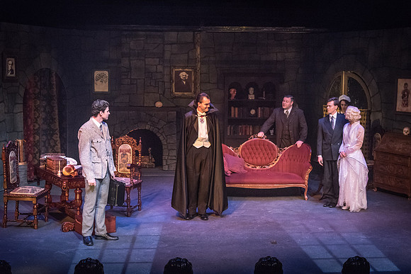 The BYU-I Theater Department presents Dracula, a play in the Black Box Theater.