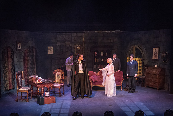 The BYU-I Theater Department presents Dracula, a play in the Black Box Theater.