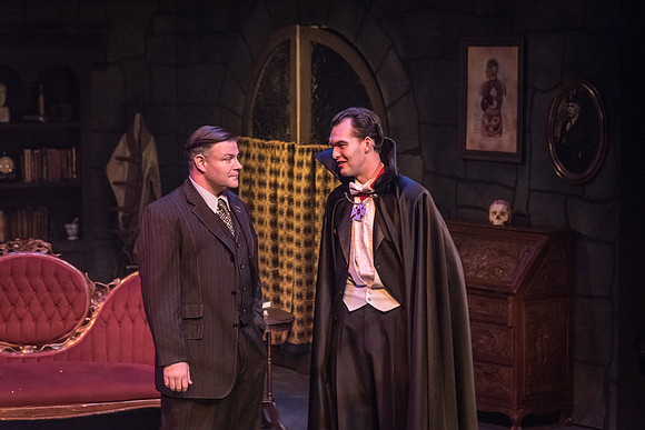 The BYU-I Theater Department presents Dracula, a play in the Black Box Theater.