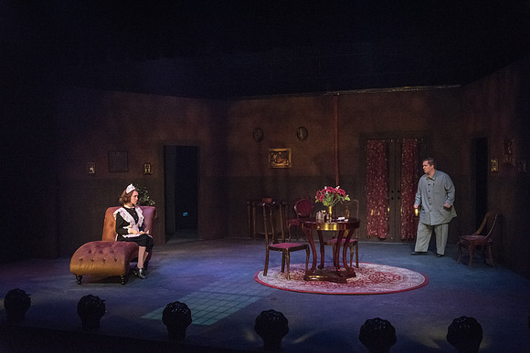 The BYU-I Theater Department presents Dracula, a play in the Black Box Theater.