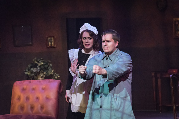 The BYU-I Theater Department presents Dracula, a play in the Black Box Theater.