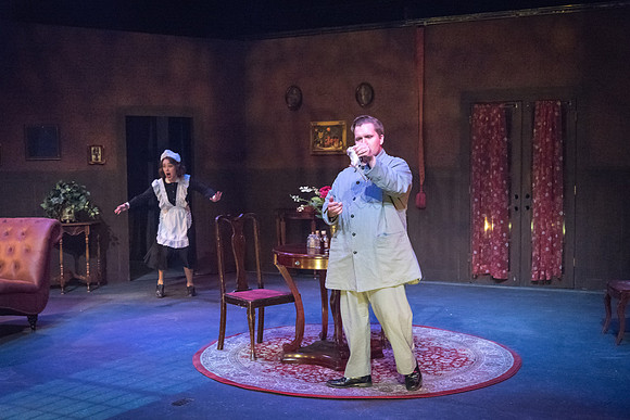 The BYU-I Theater Department presents Dracula, a play in the Black Box Theater.