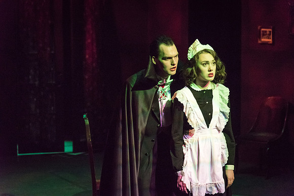 The BYU-I Theater Department presents Dracula, a play in the Black Box Theater.